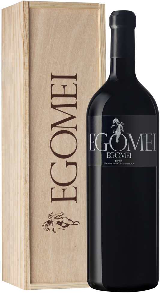 Egomei Rioja DOCa Egomei 2018 Rotwein Flasche 500 cl / 14 % Spanien – Produktansicht