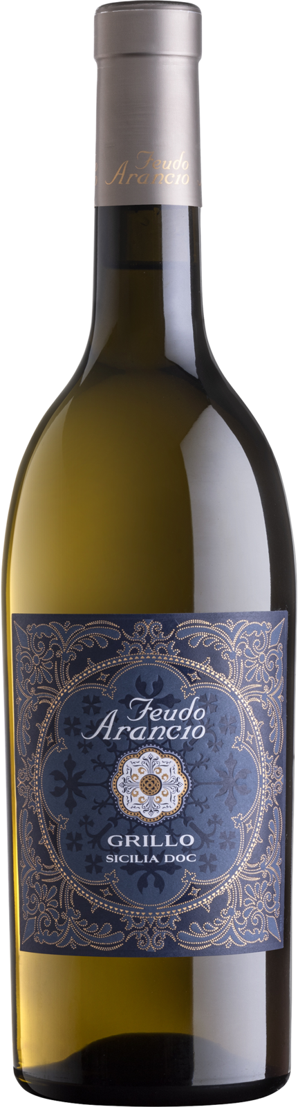 Mezzacorona – Feudo Arancio Grillo Sicilia DOC 2025 Weisswein Kiste 6 x 75 cl / 13 % Italien – Produktansicht