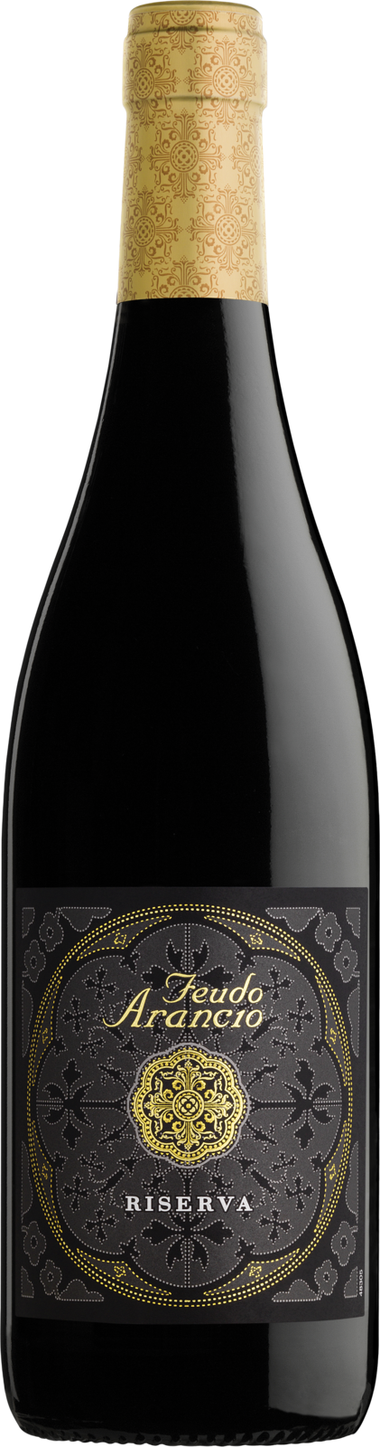 Mezzacorona – Feudo Arancio Rosso Riserva Sicilia DOC 2022 Rotwein Kiste 6 x 75 cl / 13.5 % Italien – Produktansicht