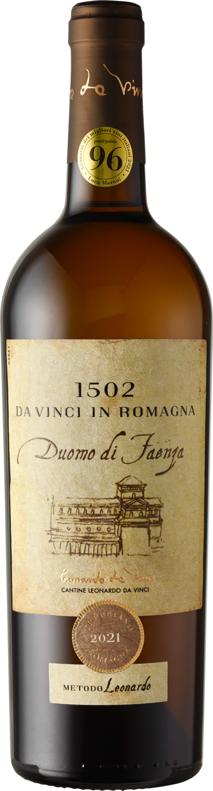 Leonardo da Vinci 1502 Emilia- Romagna Trebbiano DOC 2024 Weisswein Kiste 6 x 75 cl / 12.5 % Italien – Produktansicht