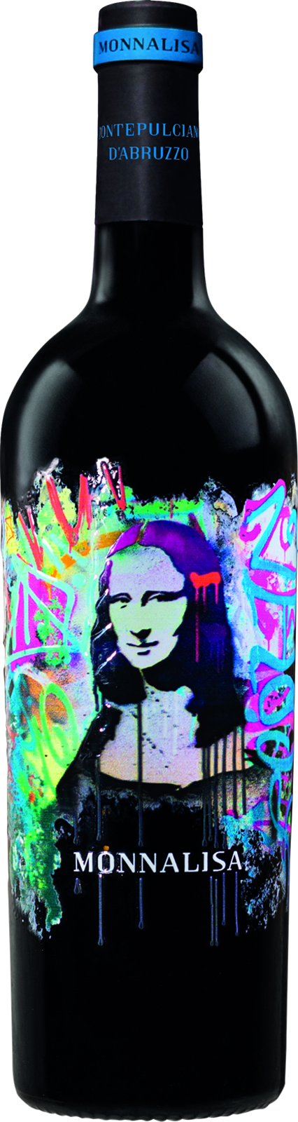 Leonardo da Vinci Monnalisa Montepulciano d’Abruzzo DOC 2022 Rotwein Kiste 6 x 75 cl / 15.5 % Italien – Produktansicht