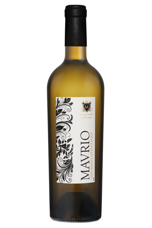 Mavrio Bianco di Puglia IGP 2024 Weisswein Kiste 6 x 75 cl / 12.5 % Italien – Produktansicht