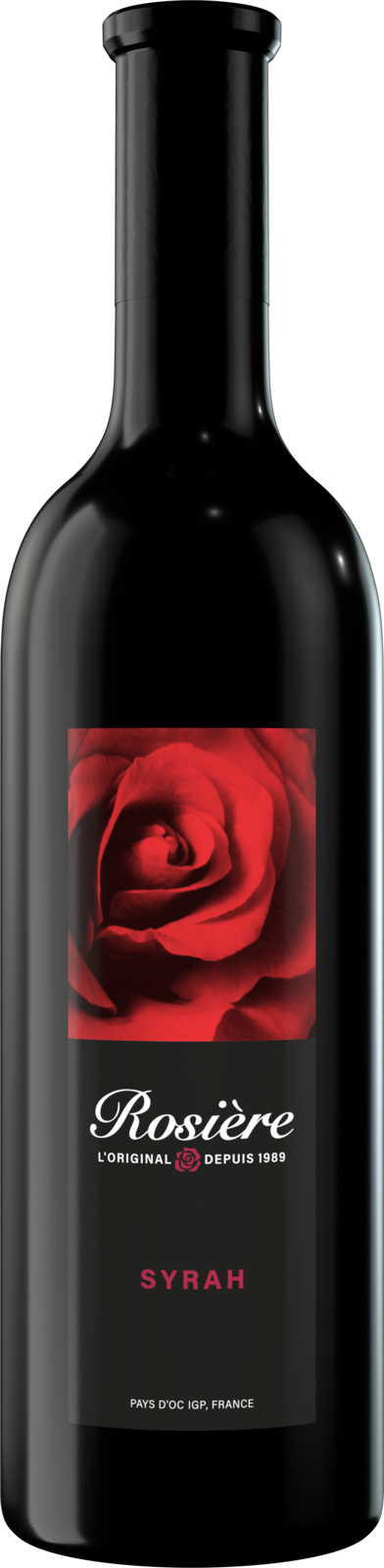 Rosière Syrah Pays d'Oc IGP 2024 Rotwein Kiste 6 x 75 cl / 12.5 % Frankreich – Produktansicht