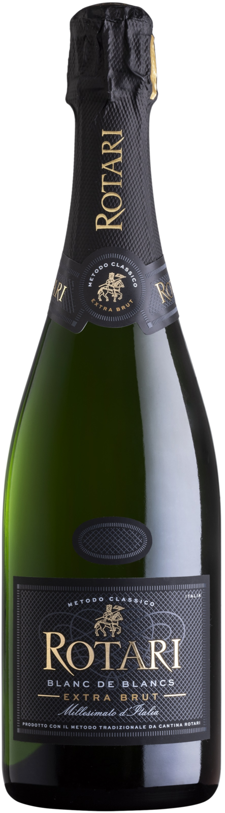 Mezzacorona – Rotari Trentodoc Blanc de Blancs Extra Brut Trento DOC 2020 Schaumwein Kiste 6 x 75 cl / 12.5 % Italien – Produktansicht