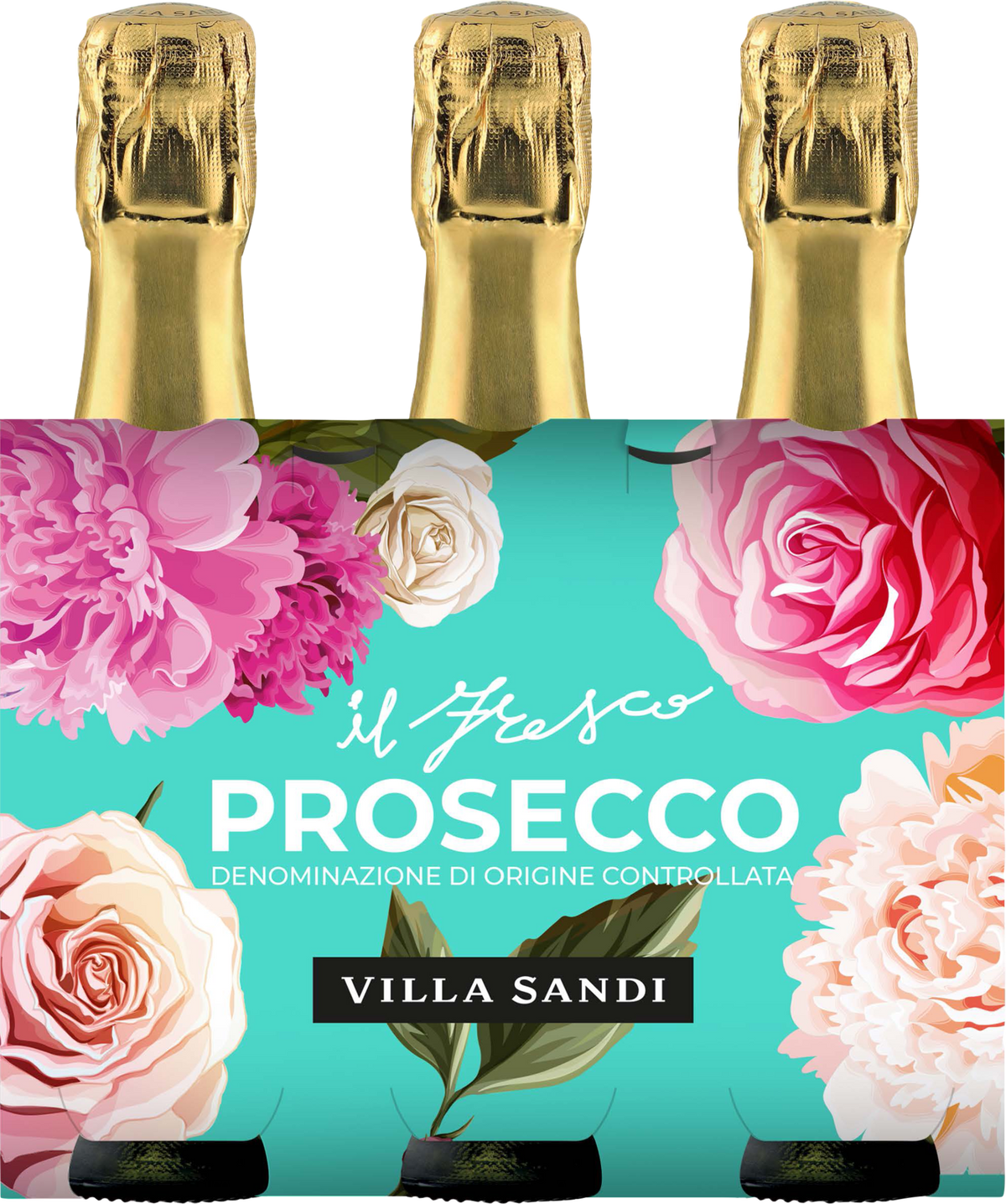 Villa Sandi Prosecco Spumante DOC Brut Il Fresco Schaumwein Kiste 8 x 20 cl / 11 % Italien – Produktansicht