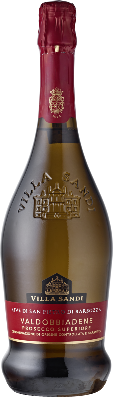 Villa Sandi Prosecco Valdobbiadene Superiore DOCG Dry Rive 2025 Schaumwein Kiste 6 x 75 cl / 11.5 % Italien – Produktansicht