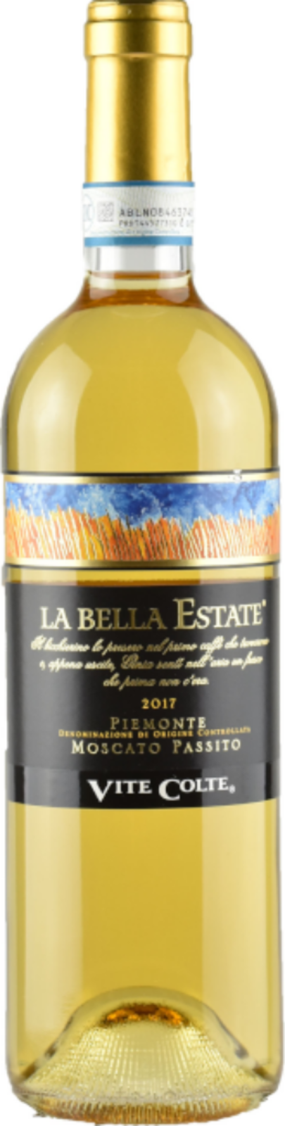 Vite Colte Moscato Passito, Piemonte DOC La Bella Estate 2023 Dessertwein Kiste 12 x 37.5 cl / 11 % Italien – Produktansicht