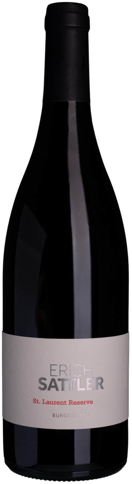 Erich Sattler St. Laurent Burgenland Reserve Bio 2022 Rotwein Kiste 6 x 75 cl / 14 % Österreich – Produktansicht