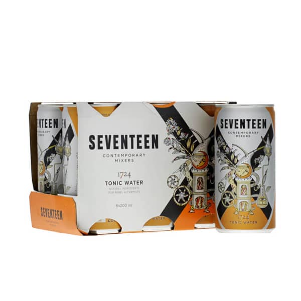 SEVENTEEN Tonic Water 1724 Dose Kiste 24 x 200 ml Chile – Ansicht 2