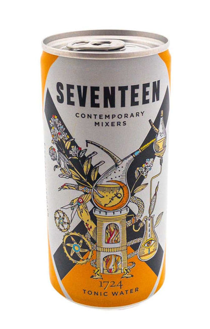 SEVENTEEN Tonic Water 1724 Dose Kiste 24 x 200 ml Chile – Ansicht 1