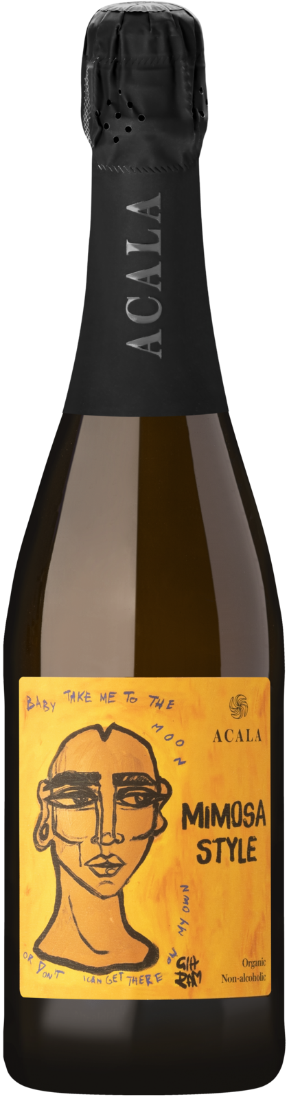 ACALA Bio MIMOSA STYLE Sparkling Tea alkoholfrei Kiste 6 x 750 ml Litauen – Flasche