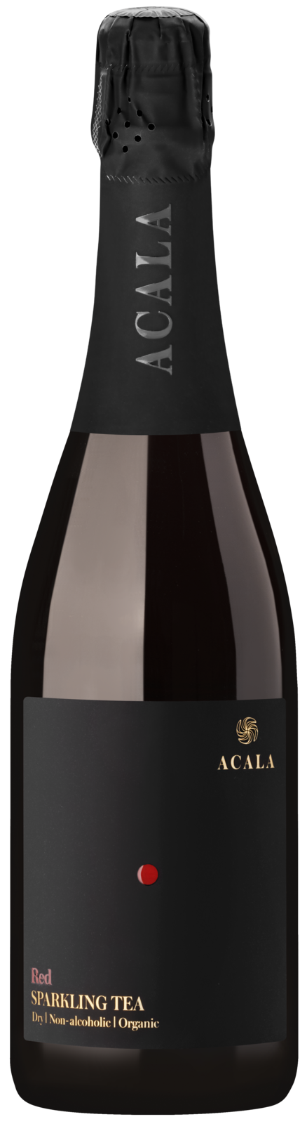ACALA Bio RED Sparkling Tea alkoholfrei Kiste 6 x 750 ml Litauen – Flasche