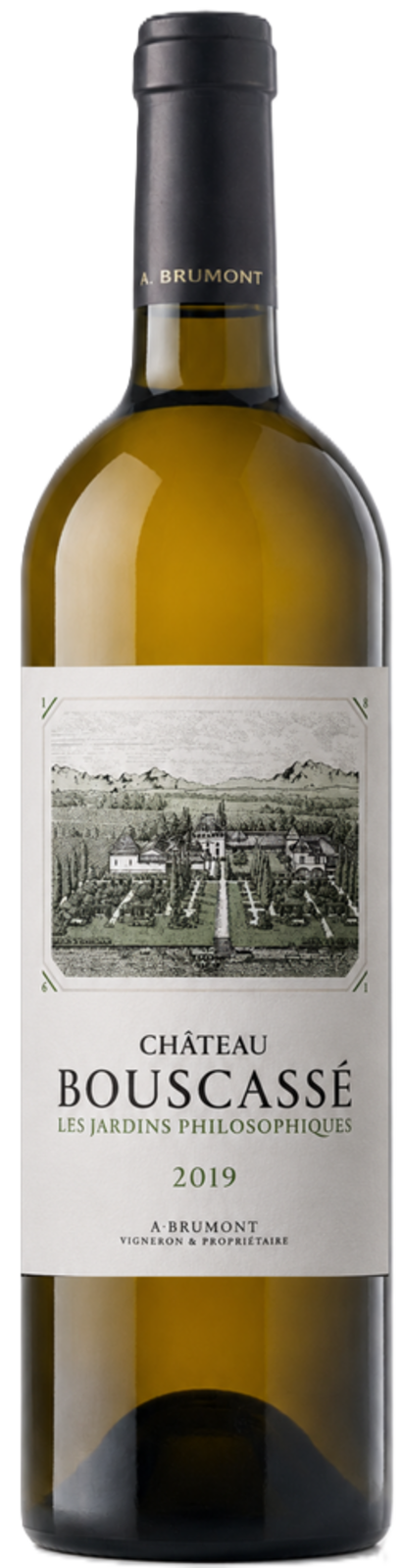 Alain Brumont Château Bouscassé Les Jardins Philosophiques 2019 Weisswein Kiste 6 x 75 cl / 14 % Frankreich – Flasche