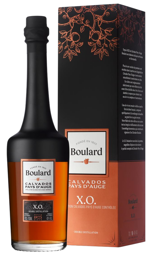 Boulard XO Calvados Pays d'Auge 70 cl – Flasche mit Geschenkbox