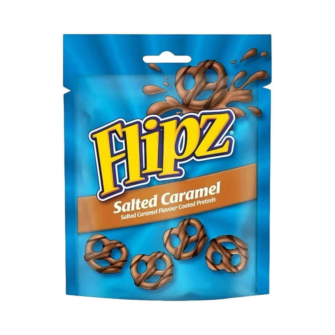 Flipz Pretzel Salted Caramel Geschmack Box 6 x 90 Gramm – Ansicht 1