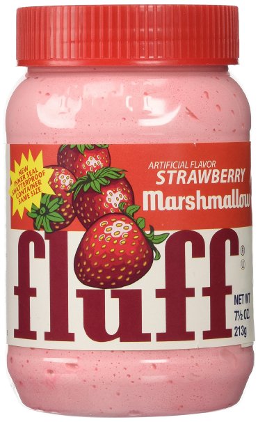 Durkee Marshmallow Fluff Erdbeere Glas Kiste 12 x 213 Gramm USA – Ansicht 1