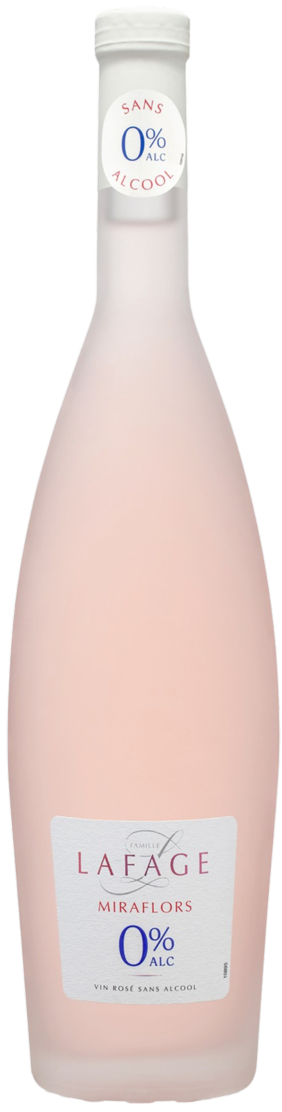 Domaine Lafage Miraflors Rosé 0% Alkoholfreier Wein Kiste 6 x 75 cl Frankreich – Produktansicht
