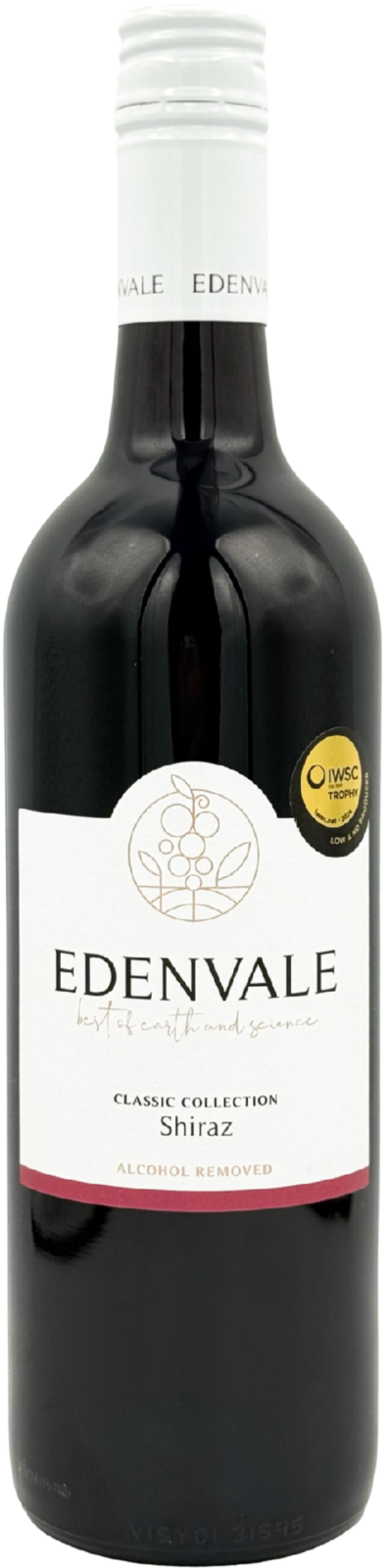 Edenvale Shiraz Classic non alcoholic Alkoholfreier Wein Kiste 6 x 75 cl Australien – Produktansicht