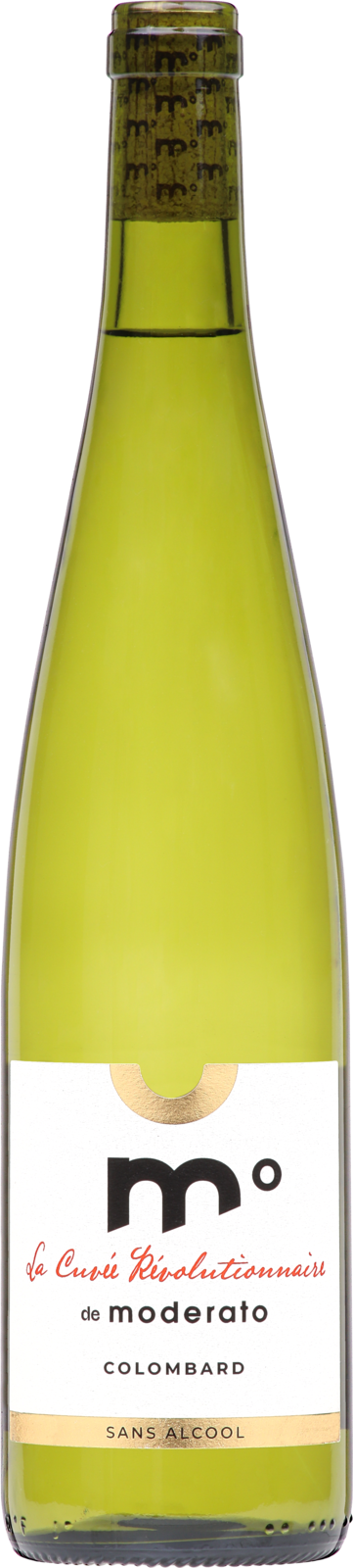Moderato Cuvée Révolutionnaire Le Blanc 0% Alkoholfreier Wein Kiste 6 x 75 cl Frankreich – Produktansicht