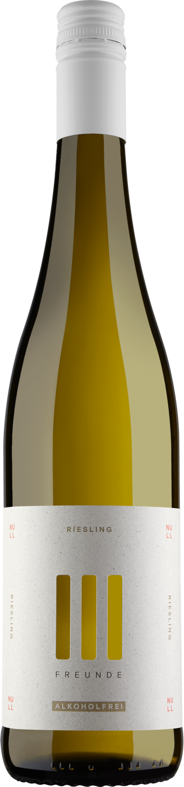 III FREUNDE Riesling Alkoholfrei Kiste 6 x 75 cl Deutschland – Produktansicht