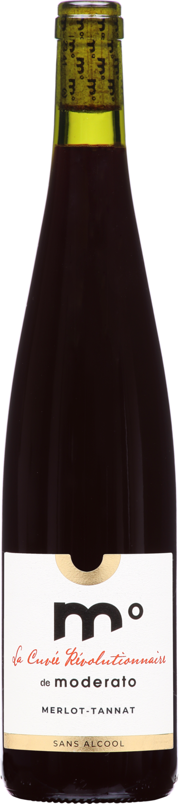 Moderato Cuvée Révolutionnaire Le Rouge 0% Alkoholfreier Wein Kiste 6 x 75 cl Frankreich – Produktansicht