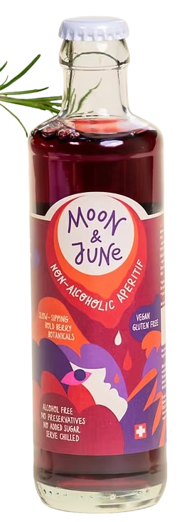 Moon & June Alkoholfreier Aperitif Cassis & Botanicals 250 ml Schweiz