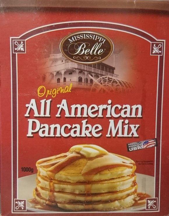 Mississippi Belle Old Fashioned Pancake & Waffle Mix Kiste 12 x 1000 Gramm USA – Ansicht 1