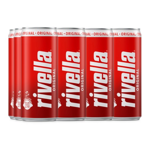 RIVELLA Rot Original Dose Kiste 24 x 330 ml Schweiz – Dosen