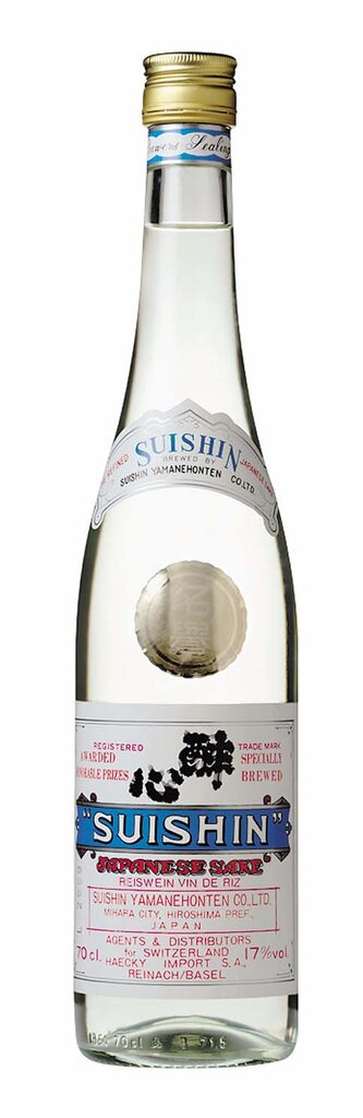 SUISHIN Japanese Sake Reiswein 70 cl / 17 % Japan