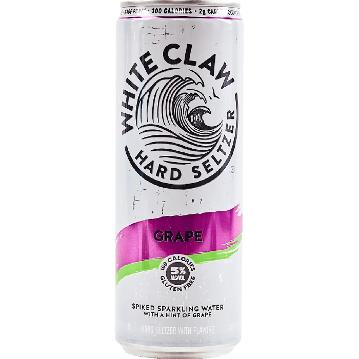 White Claw HARD SELTZER Grape Kiste 24 x 355 ml / 5 % USA