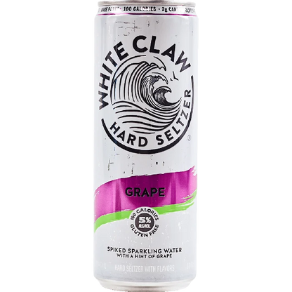 White Claw HARD SELTZER Grape Kiste 24 x 355 ml / 5 % USA